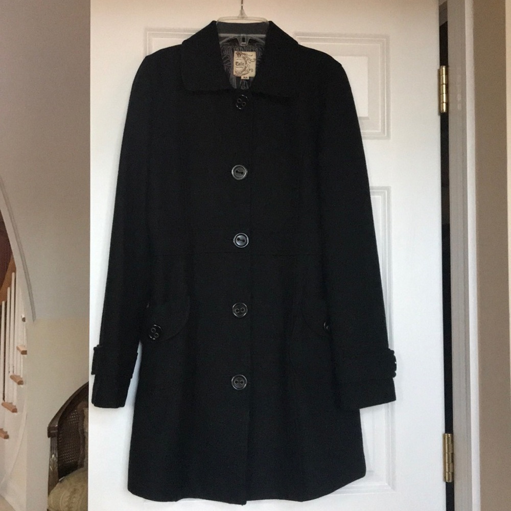 Black Medium Length Ladies Tulle Jacket